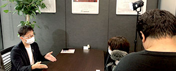 NHKからメガスタのオンラインプロ教師が注目の教育サービスとして取材を受けました