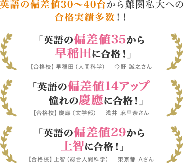 最短90日で 英語の成績を上げます 私大専門家庭教師 メガスタディ